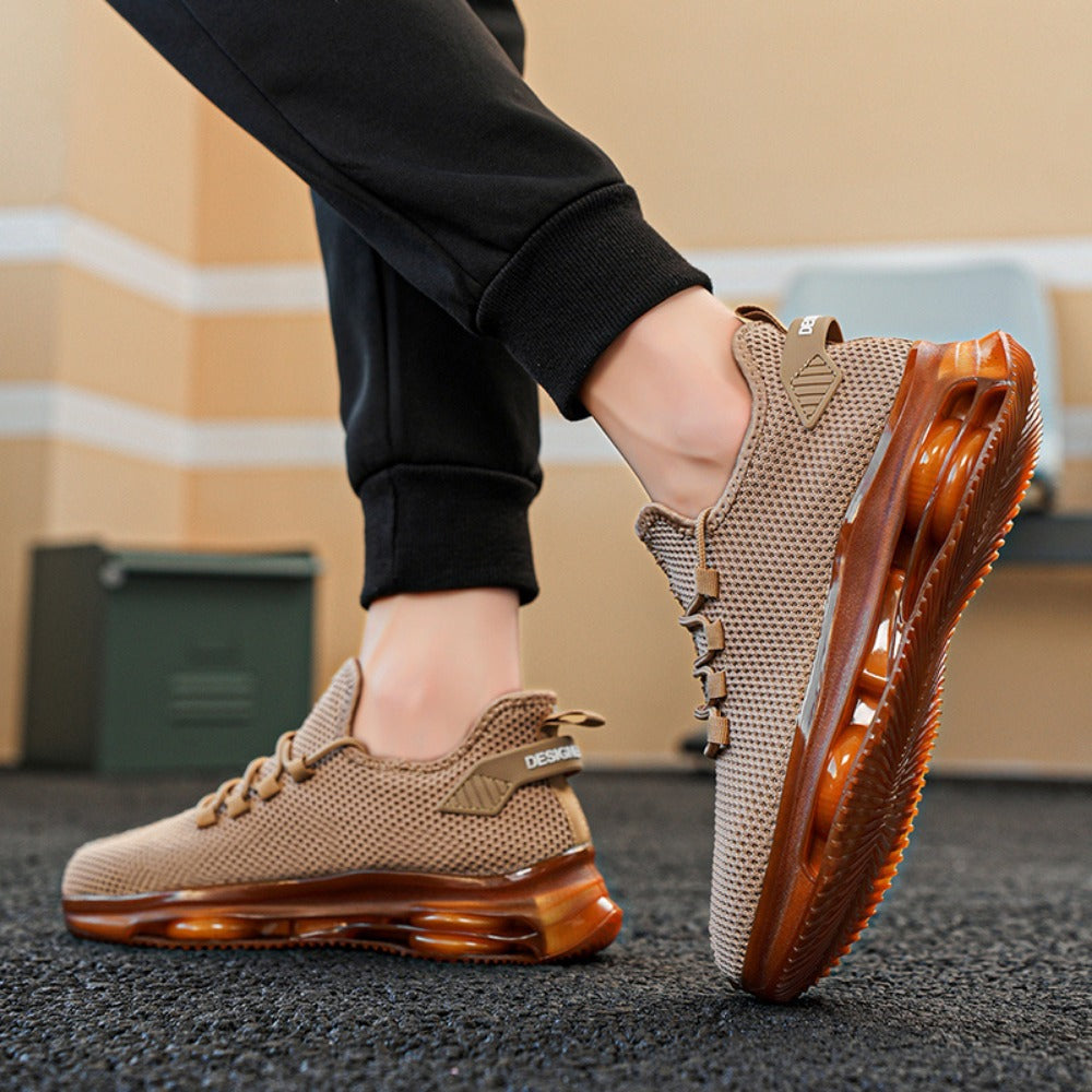 Unisex Walking Shoes - Cushioned Comfort for Outdoor & Travel 400037