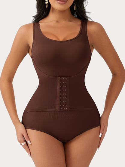 Bodysuit for Women with Firm Tummy Control - Features Include Seamless Butt Lifting, Snap Crotch, Body, And Postpartum Shapewear