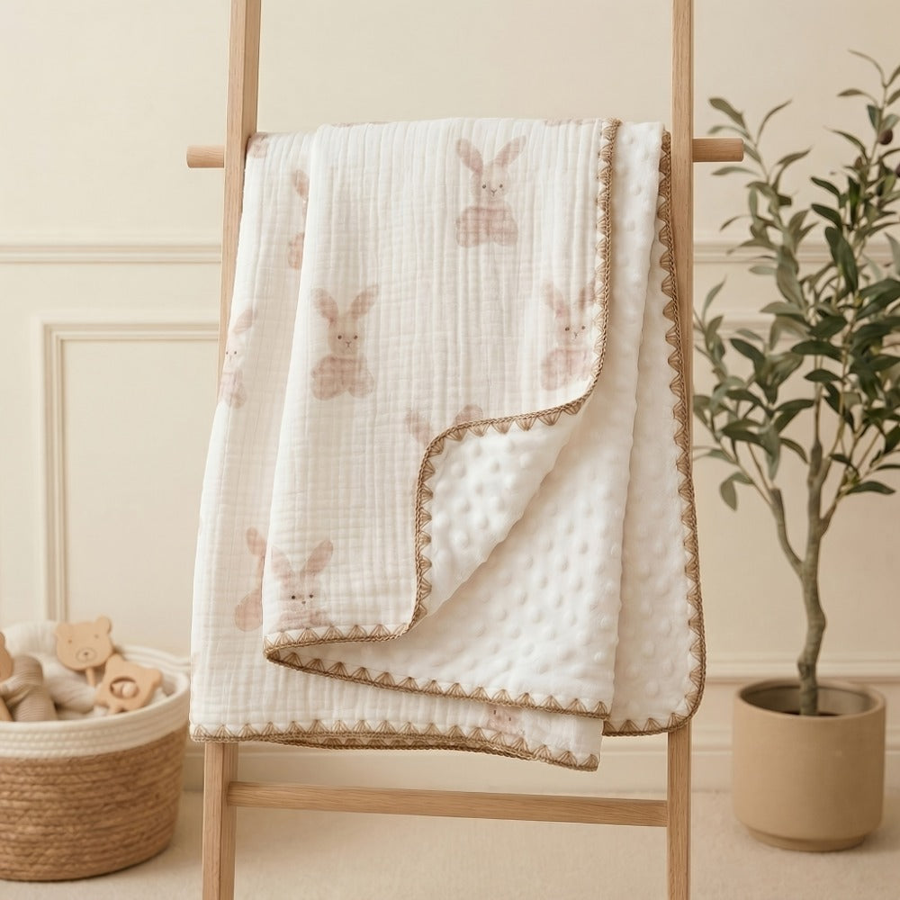 Swaddle Blanket - Muslin Cotton Soft Double