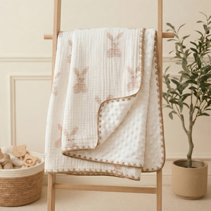 Swaddle Blanket - Muslin Cotton Soft Double