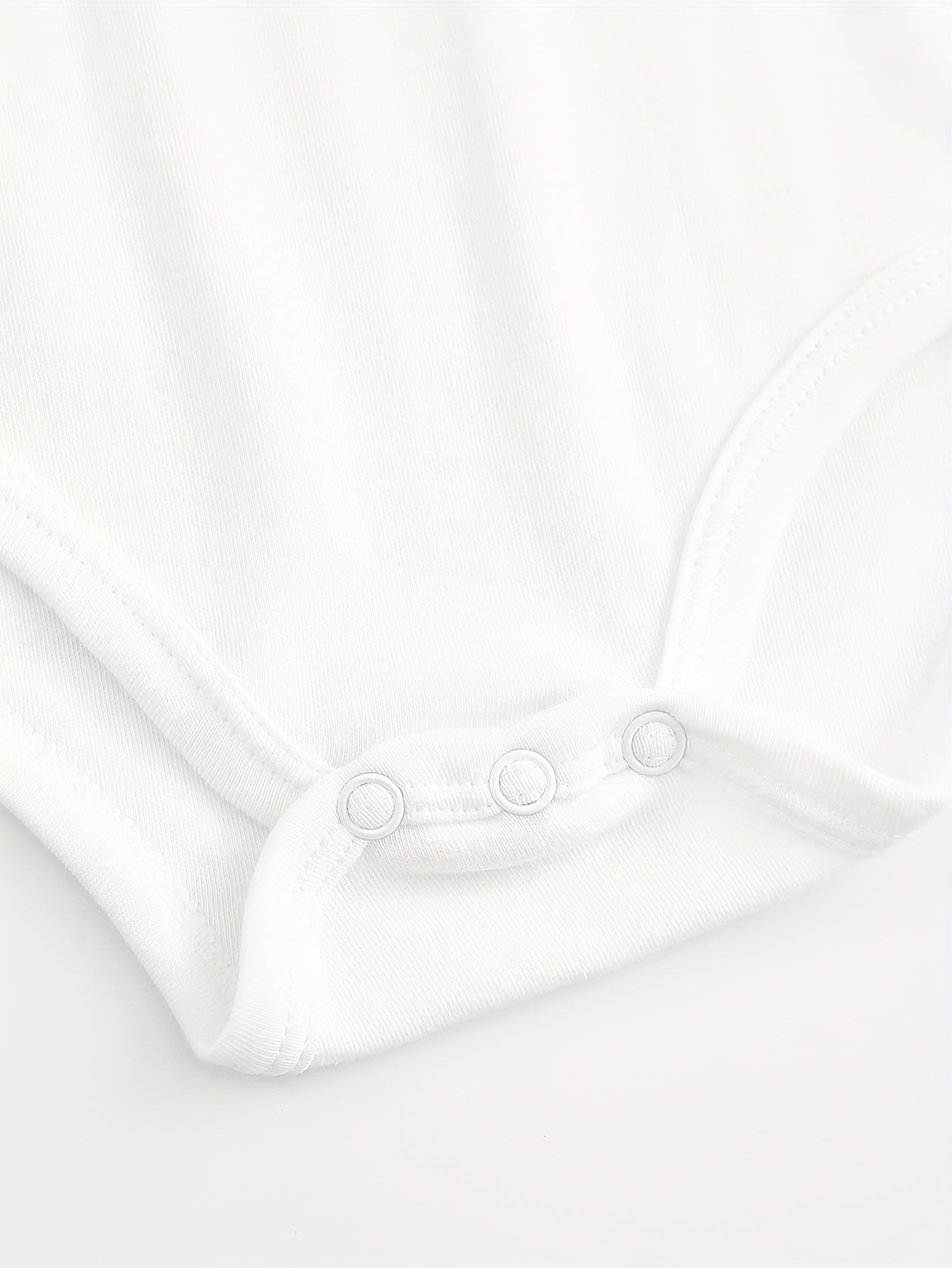 Unisex Baby Bodysuit With Cute Lil Nugget Graphic, 100% Newborn Crawling Suit, Infant Triangle Jumpsuit In White, Lightweight All-Season Wear, Crew Neck Design, Comfortable Onesie For Baby Boys & Baby Girls, Birthday Gift, Baby Shower Gift