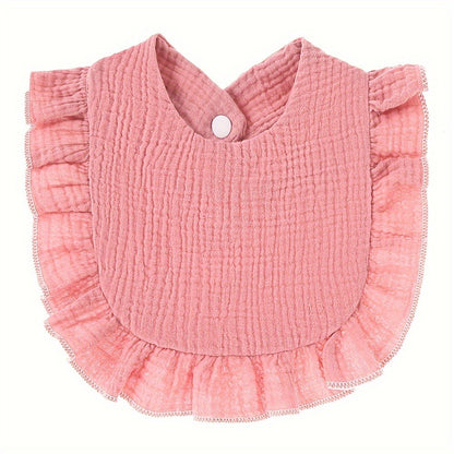 Baby Bib - 7-pack Adjustable Muslin Soft