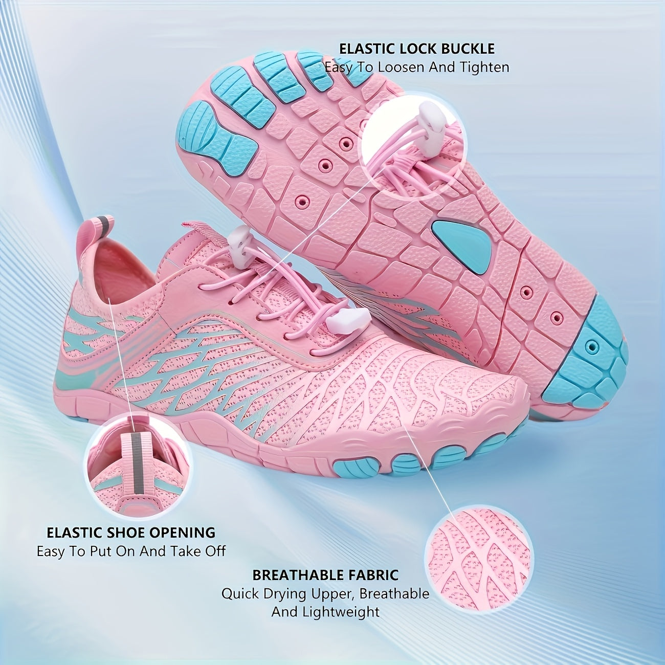 Outdoor Barefoot Shoes for Women Trail Running Breathable & Wide Toe Barefoot Footwear Sneakers, Women Shoes, White Shoes