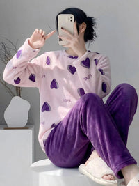 Light Purple+Dark Purple