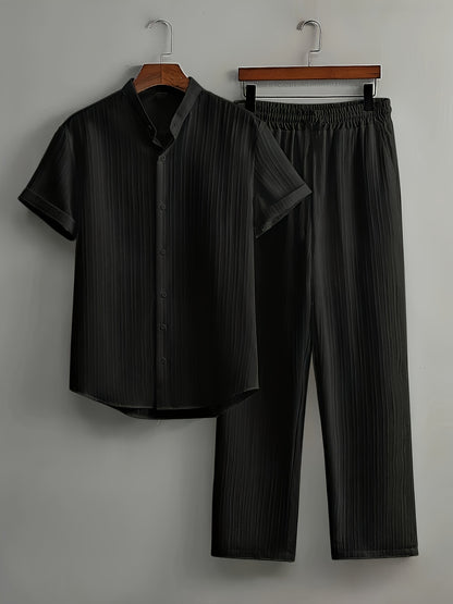 Contemporary Minimalist Black Collection - an Essential for The Style-Aware Gentleman