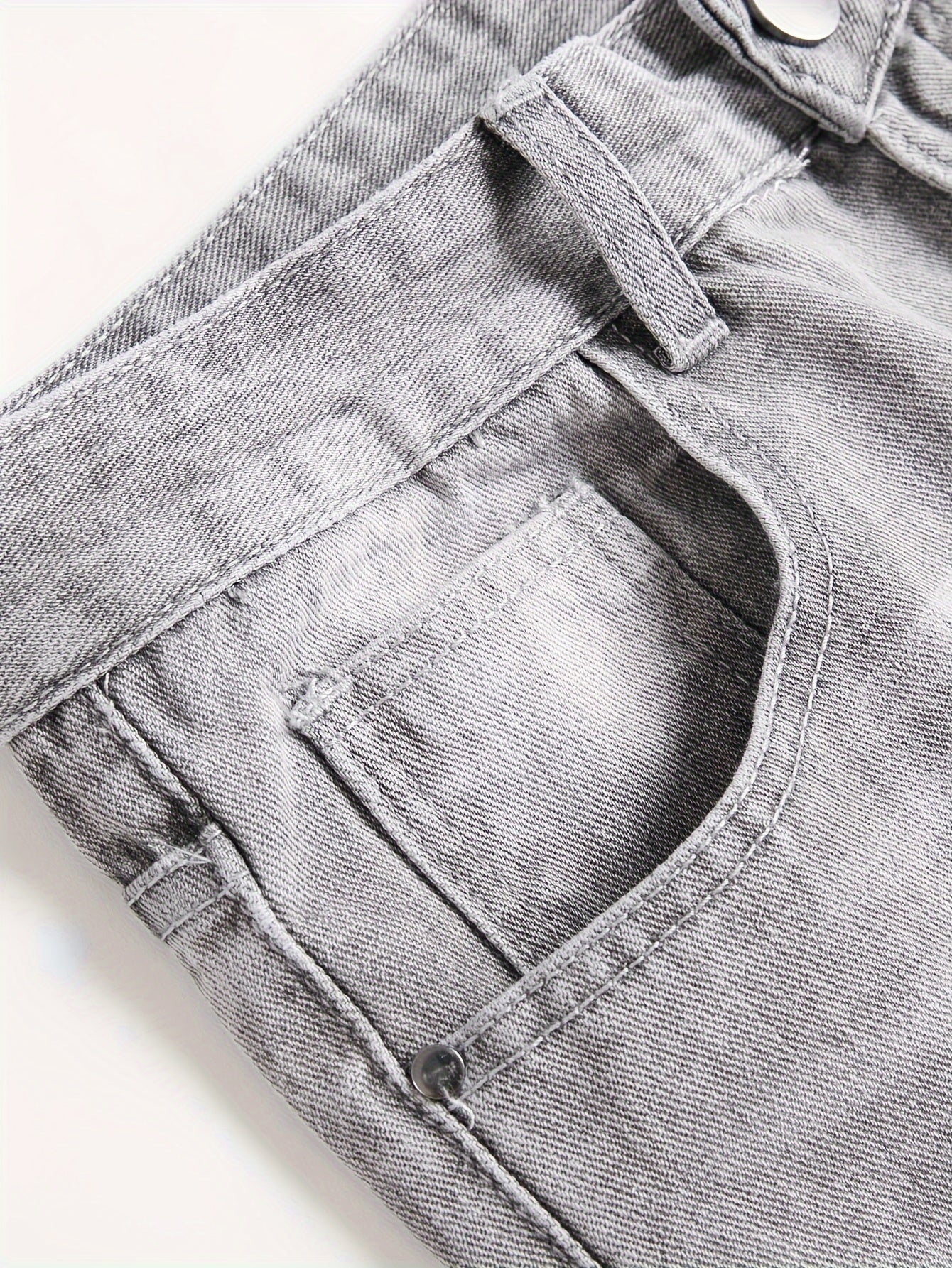 Slim Fit Men'S Jeans with Embroidery And Ripped Details