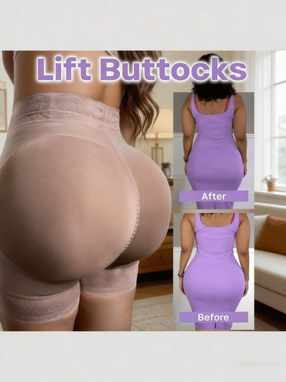 1pc Tummy Control Shapewear High Shorts for Women High Waist Butt Lifting Panties Body Shaper Compression Faja Colombianas