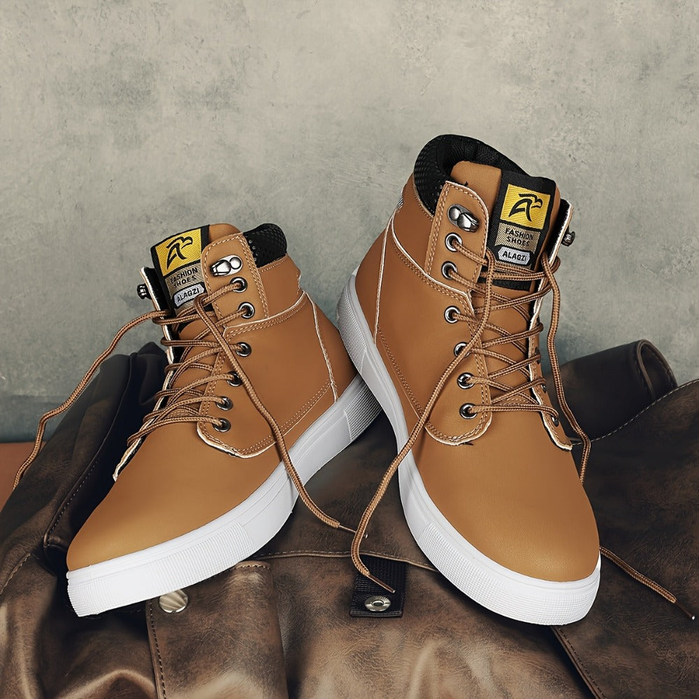 Men's Boots - Lace-Up for Everyday Wear 675685