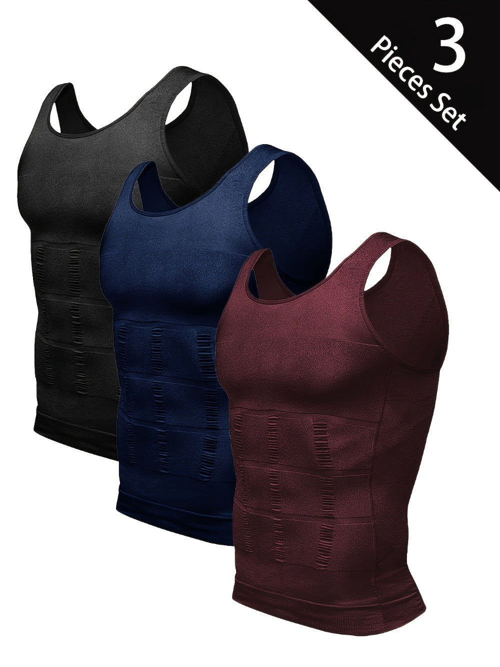 Men's Solid Color Performance Shirt - Sleeveless 018853