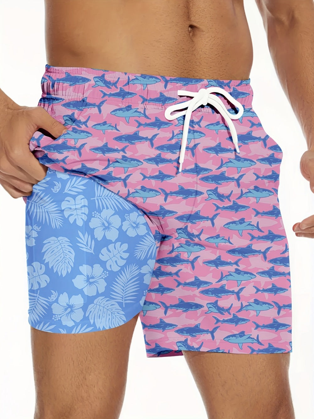 Men's Swimwear - Graphic Style 13957