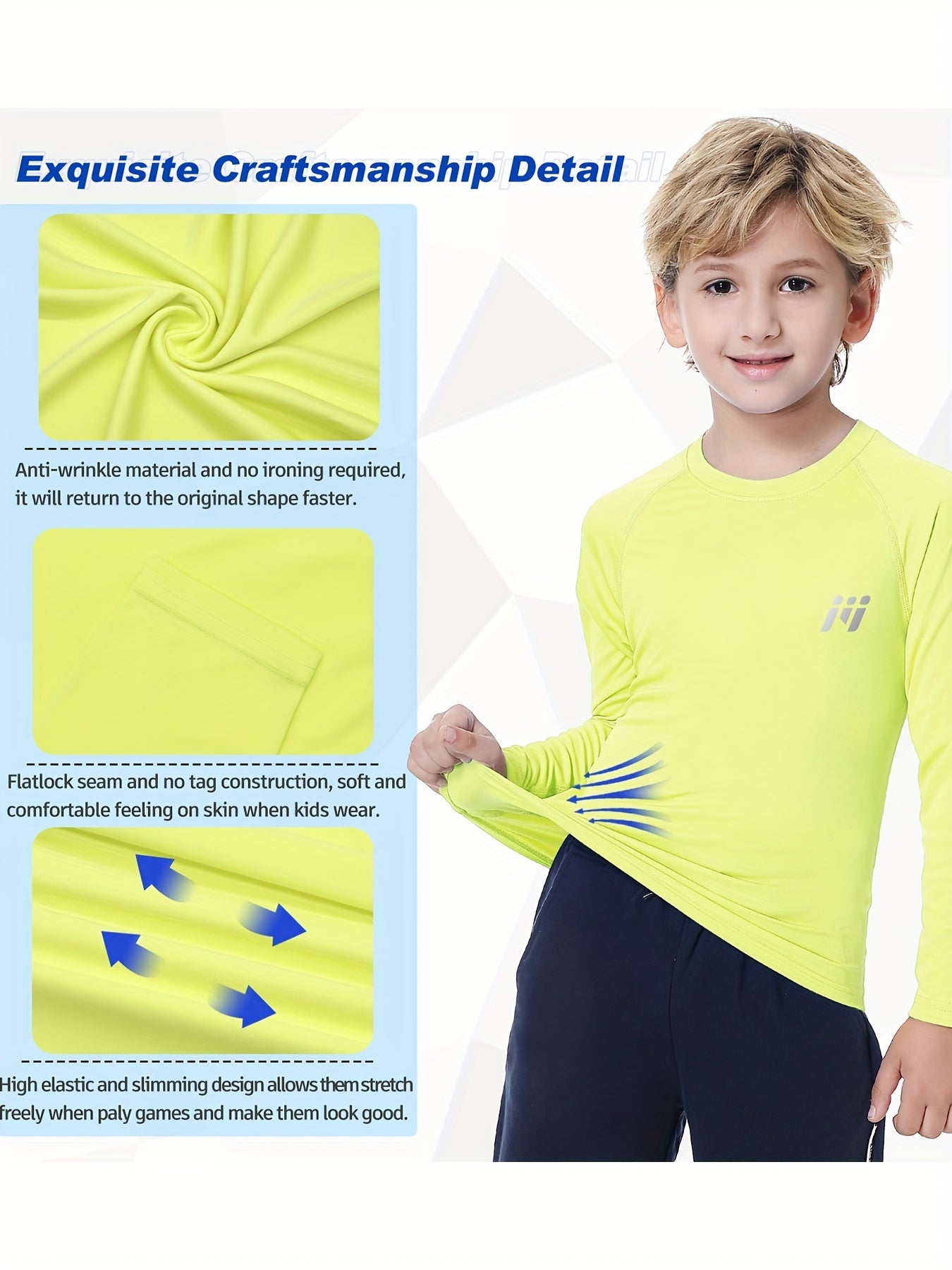 2pcs/Set Boys And Teenagers Round Neck Suit Quick Dry Fishing Running Swimming Polyester Clothes Two-Piece Basic Style Boys Clothes for Summer Outdoor Activities, for Outdoor