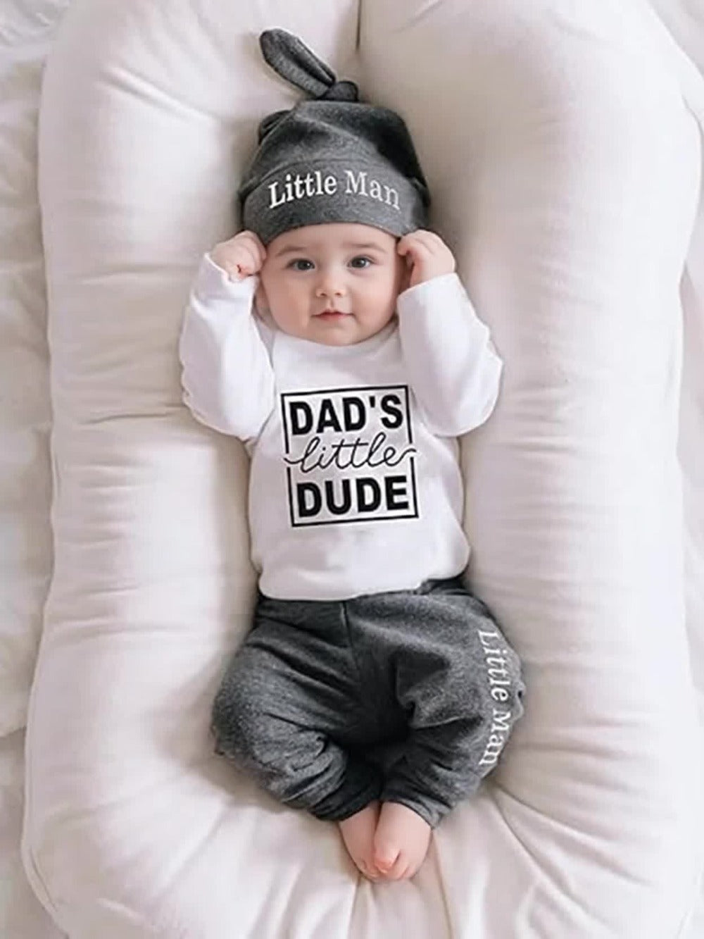 Baby Outfit Set - Graphic Long Sleeve Style 00133