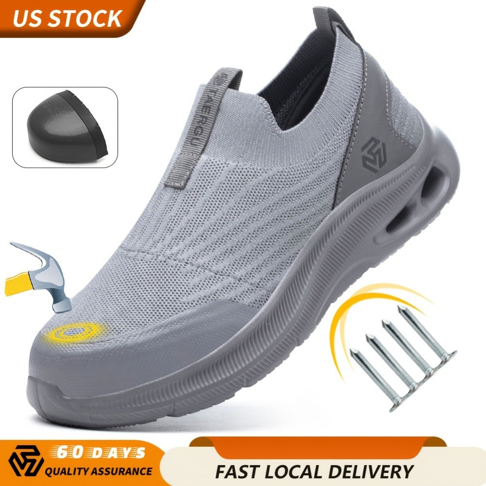 Men's Loafers & Slip-Ons - Steel Toe Protection & Puncture Resistant