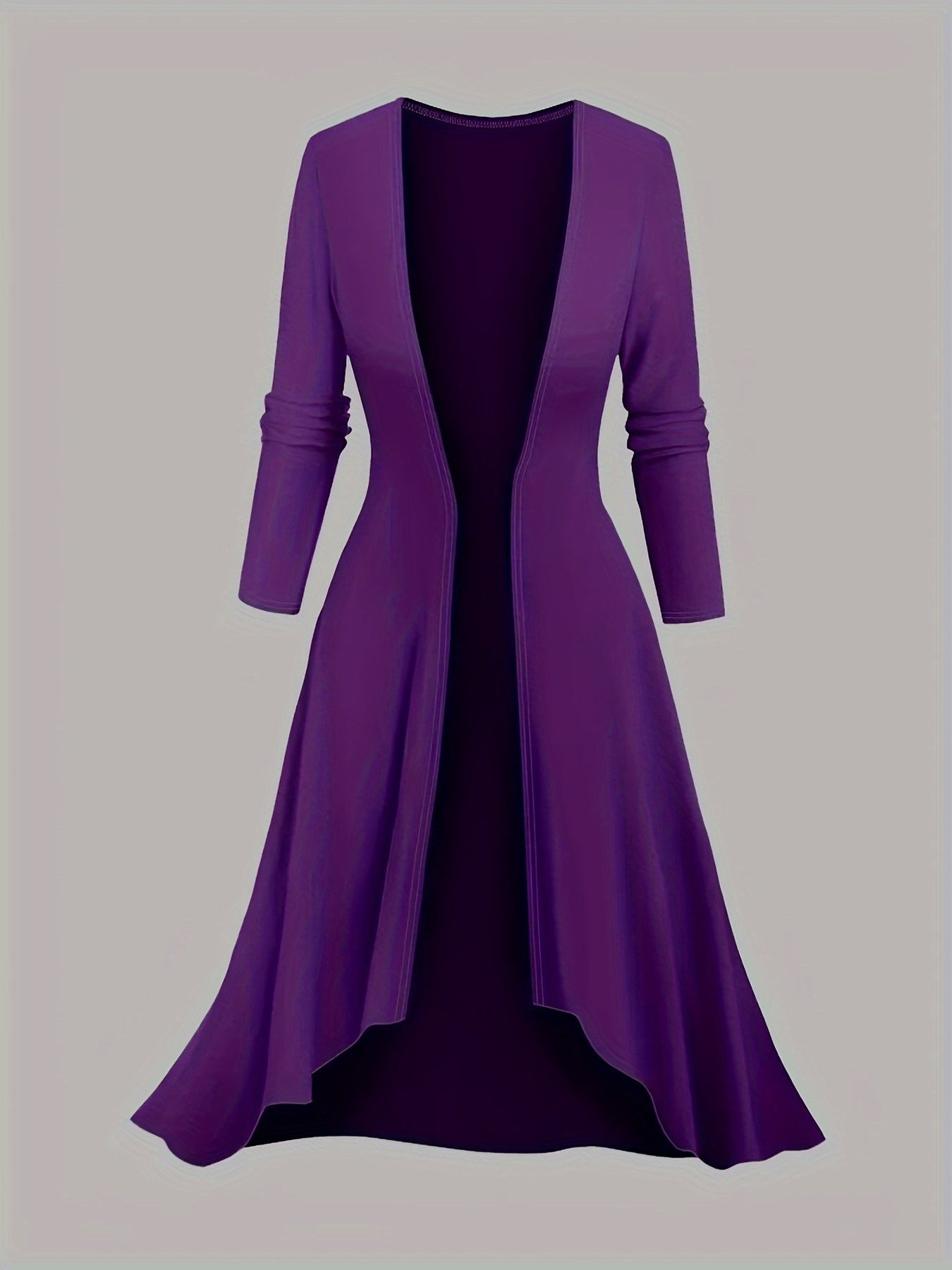 Two-piece Dress: Simple And Fashionable Printed Top Paired With A Collision Long Coat, Elegant Two-piece Suit, Women'S Dresses, Collision Women'S Dresses, Women'S Elegant Dresses, Women'S Dresses, Tiffany Size Dresses