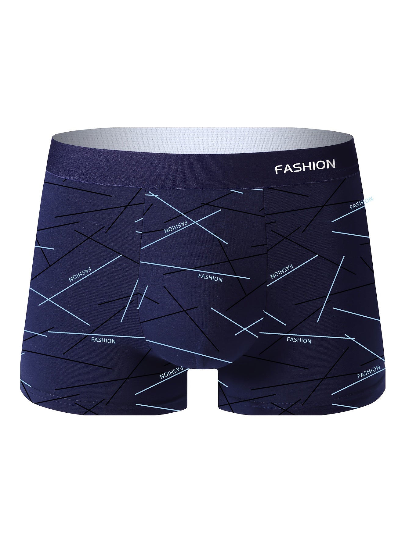 Set of 4 Men'S Underwear, Comfortable And Breathable Boxer Briefs, Stretchy Trunks Suitable for Sports, Ideal for Teenage Students