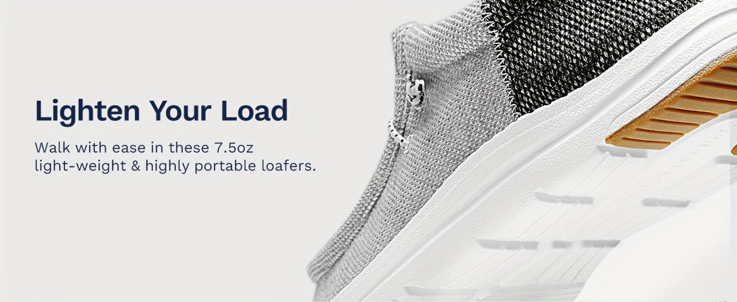 Men's Loafers & Slip-Ons - Non-Slip Sole & Breathable Comfort