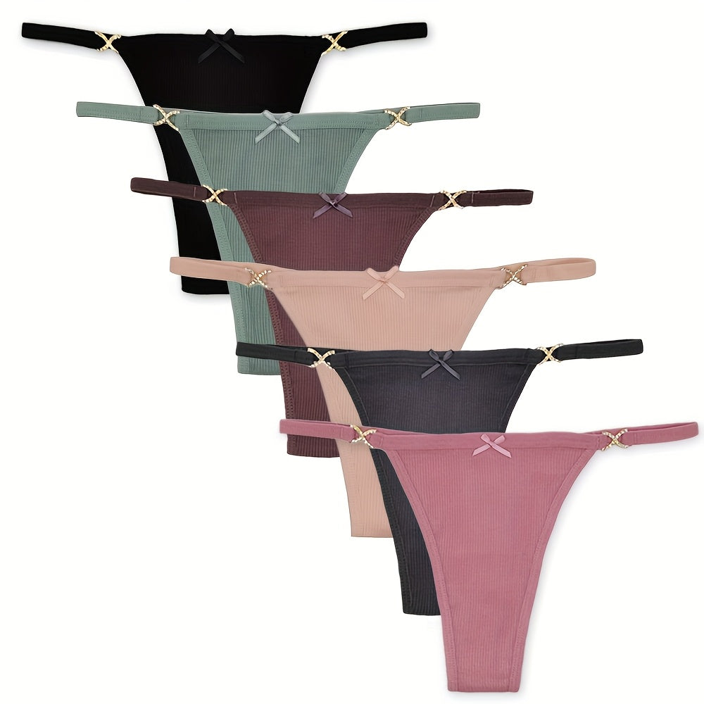 18pcs Random Assorted Lace And Tanga Thongs Sexy Comfortable Women'S Panty