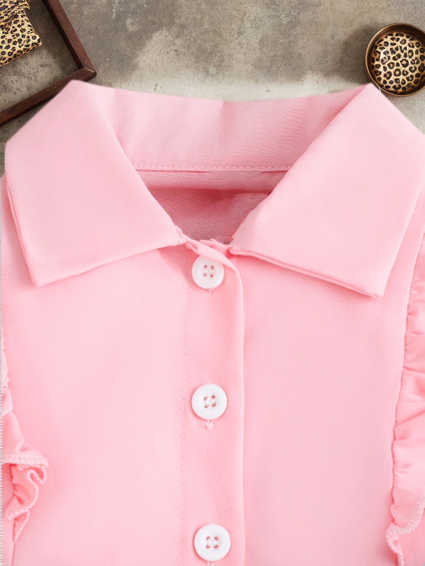 Baby Girl Summer Fashion Straight Shoulder Lapel Top & Irregular Half-Length Skirt 2pcs Set Directional Development, for Outdoor, Perfect for Outdoor