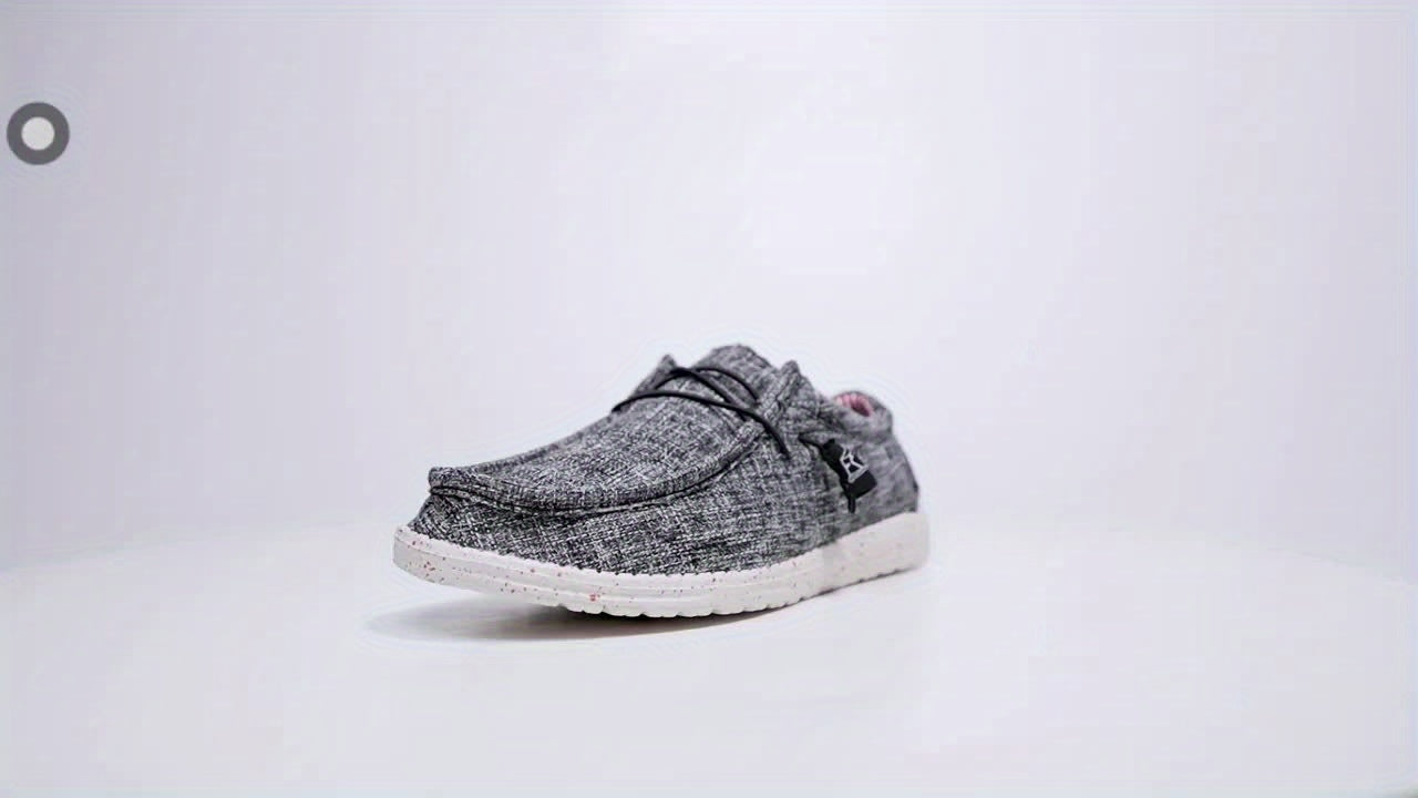 Men'S Lightweight Breathable Sports Shoes, Universal Loafers, Soft Canvas Shoes, Light And Comfortable Embellished Soles, Light And Comfortable All Year Round, Breathable Lining, Daily Shoes, Leisure Style Soft Fabric Lined Skateboard Shoes
