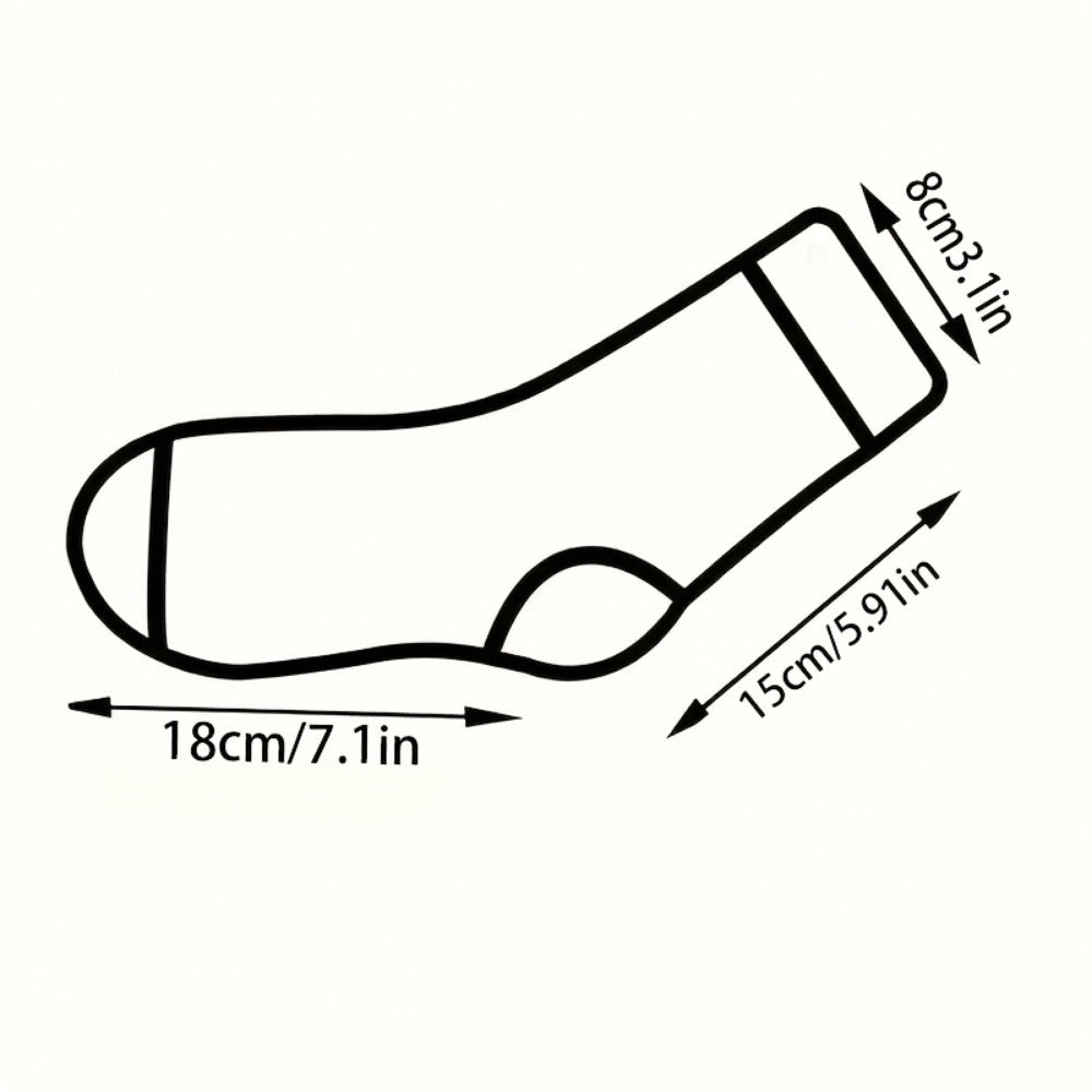 Women's Cute Print Socks - 10-Pair Pack