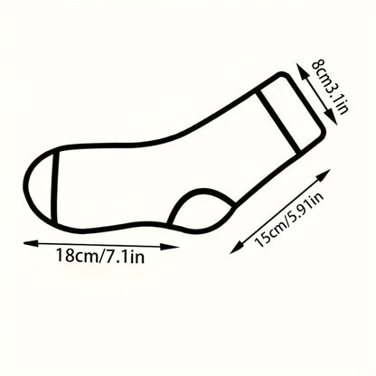Women's Cute Print Socks - 10-Pair Pack