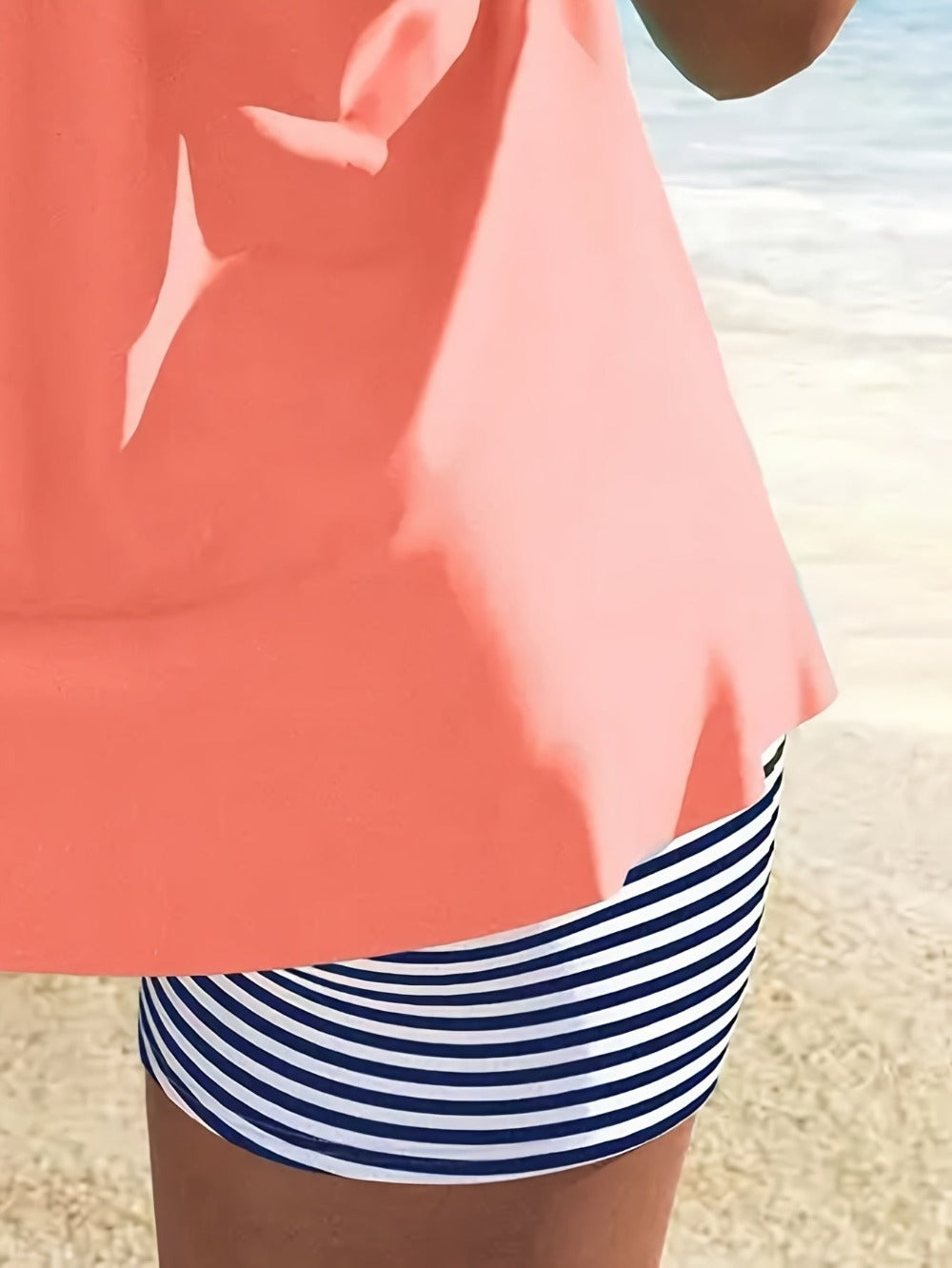 Women's Tankini - Striped Vacation Style 395493
