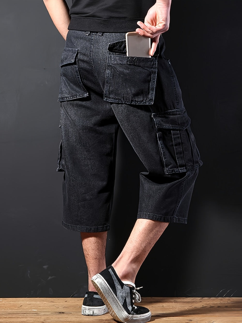 Men's Cargo Shorts - Multi Pocket Travel Style