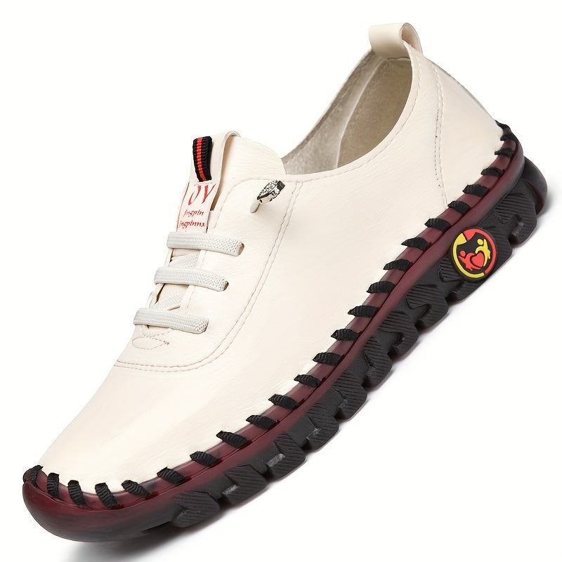 Stylish And Comfortable - Women'S Oxfords - Crafted by Hand, Breathable, Lightweight, Non-Slip, Lace-Up, Slip-On, Soft Insoles, Easy to Walk in Shoes for Daily Use, Women Shoes, Sneakers