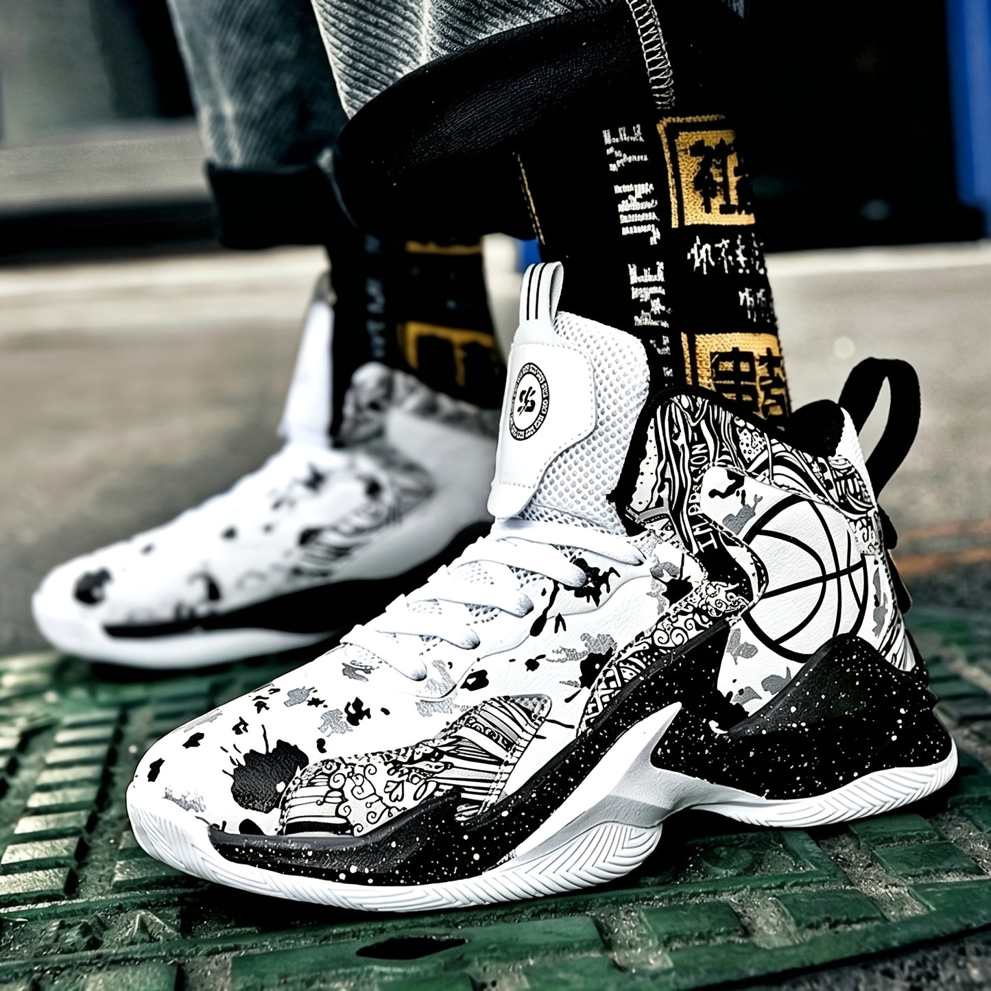 YTAT Men'S Basketball Shoes, Running Sports Shoes, Fashionable Basketball Shoes, Walking Shoes