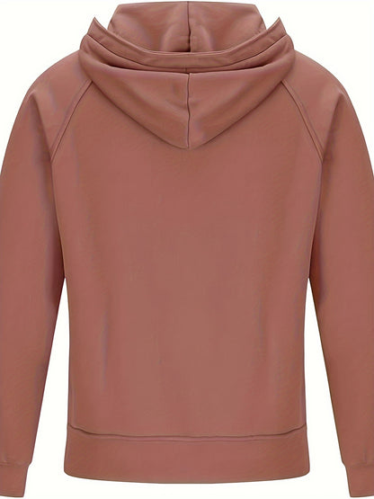Men's Black Polyester Hoodie - product view 28