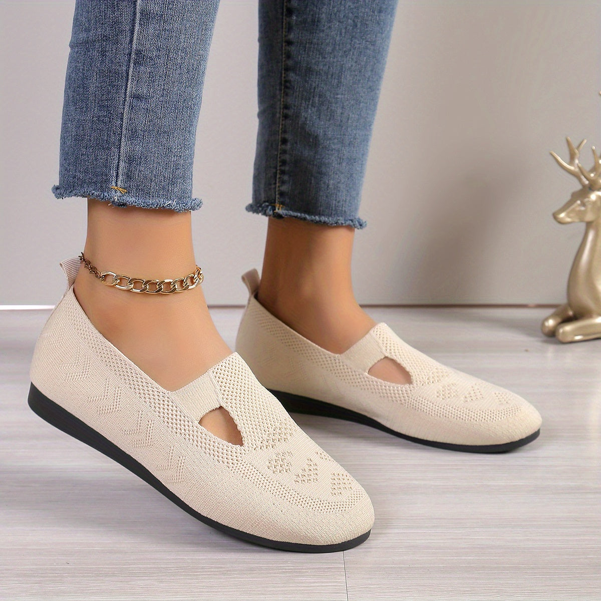 Women's Breathable Mesh Walking Shoes, Women's Casual Shoes, Casual Flat Shoes, Indoor/outdoor Cushioned Daily Shoes, Women Shoes, Sneakers