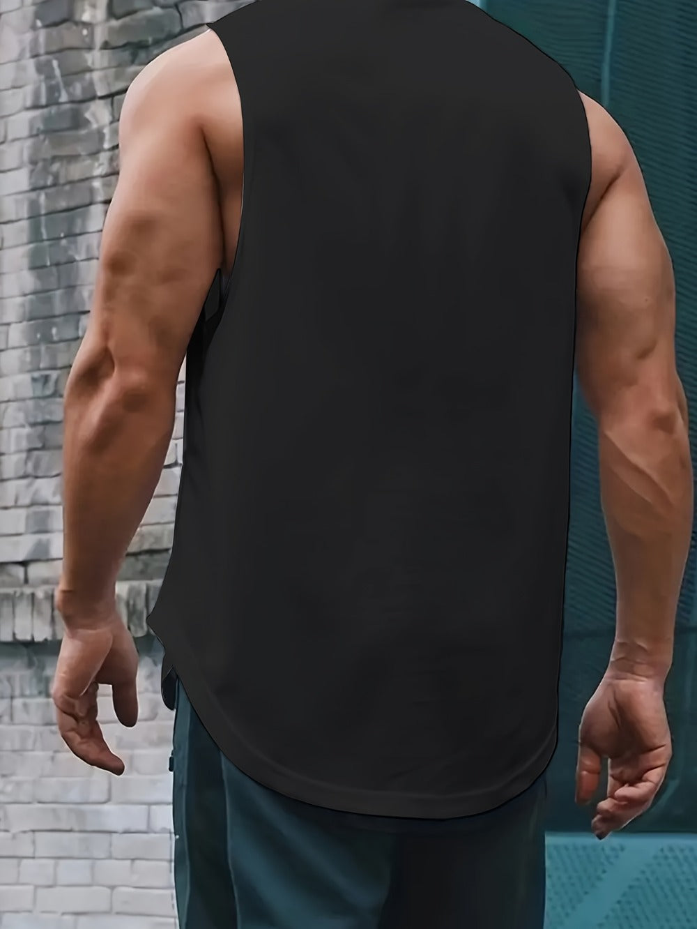 Men's Solid Color Tank Top - Sleeveless 052773