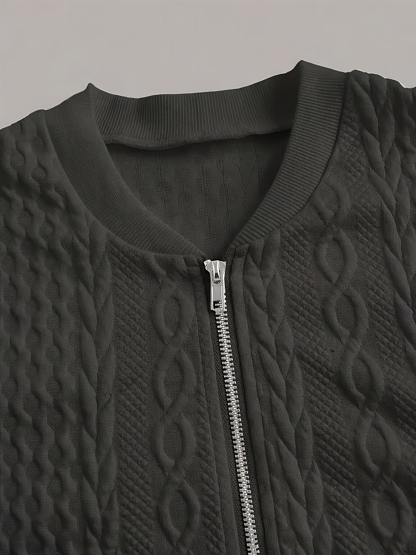 2025 New Women's Zip-Up Cardigan Sweater - Long Sleeve Outerwear, Soft Fabric for Cozy Casual Layering | Warm & Breathable Spring/Autumn Layering Piece | Perfect for Daily Wear, Office, Weekend Trips | Easy to Match Dresses, Jeans