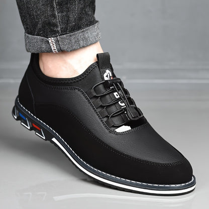 Men'S Plus Size Light Luxury Comfortable Business Casual Shoes, Trendy And Fashionable Wear-Resistant Rubber Sole Men'S Shoes 10598