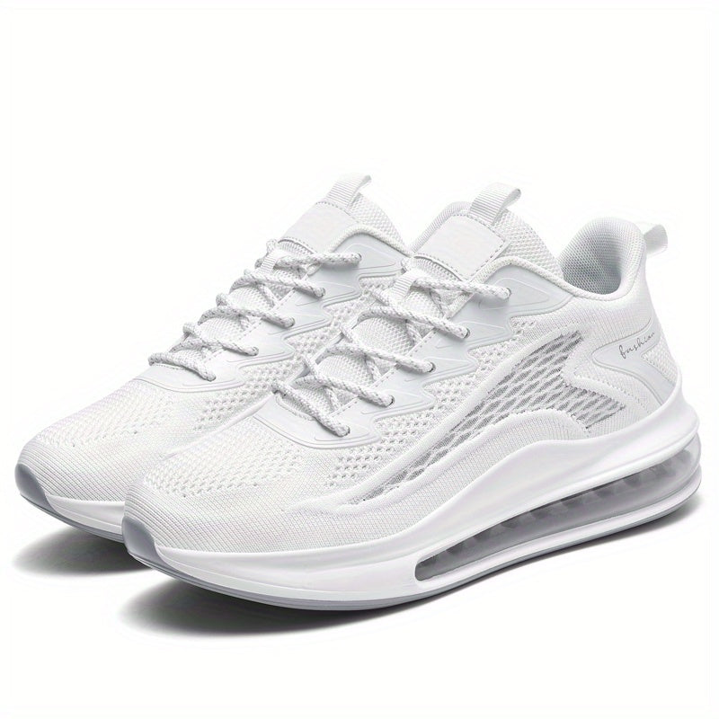 Men's Sneakers, Fashionable Lace Up, Lightweight Anti Slip And Shock-absorbing Air Cushion, Comfortable And Breathable Men's Shoes, Fitness Tennis Shoes, Running Shoes For Men, Work Boots For Men,