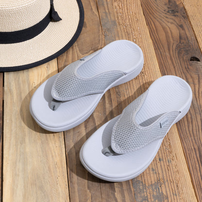 Shoes for Women, Womens Sandals, Women's Support Soft Cushion Flip Flops Thong Sandals, Comfortable, Simple, Suitable for Summer Vacation, Walking, Shopping