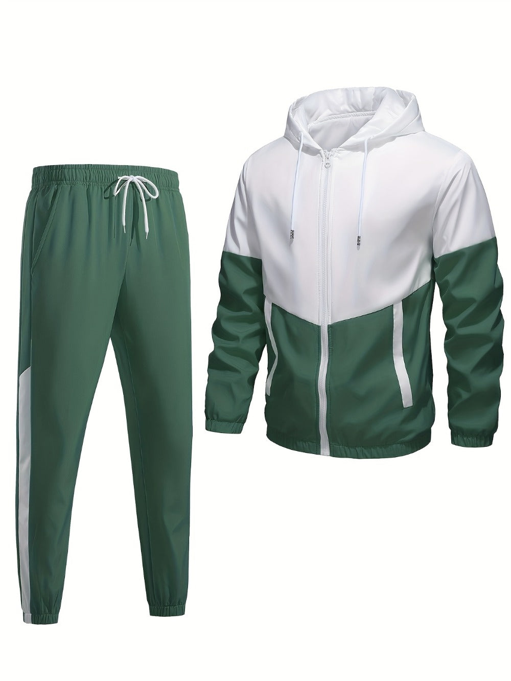 Men's Sportswear Set 8-Piece - Zipper Pocket Styles