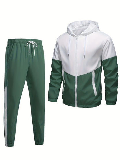 Men's Sportswear Set 8-Piece - Zipper Pocket Styles