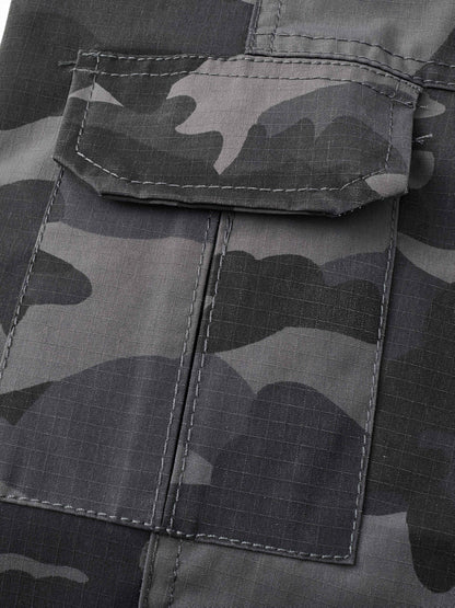 Men's Camouflage Outdoor Tactical Cargo Pants with Multiple Pockets