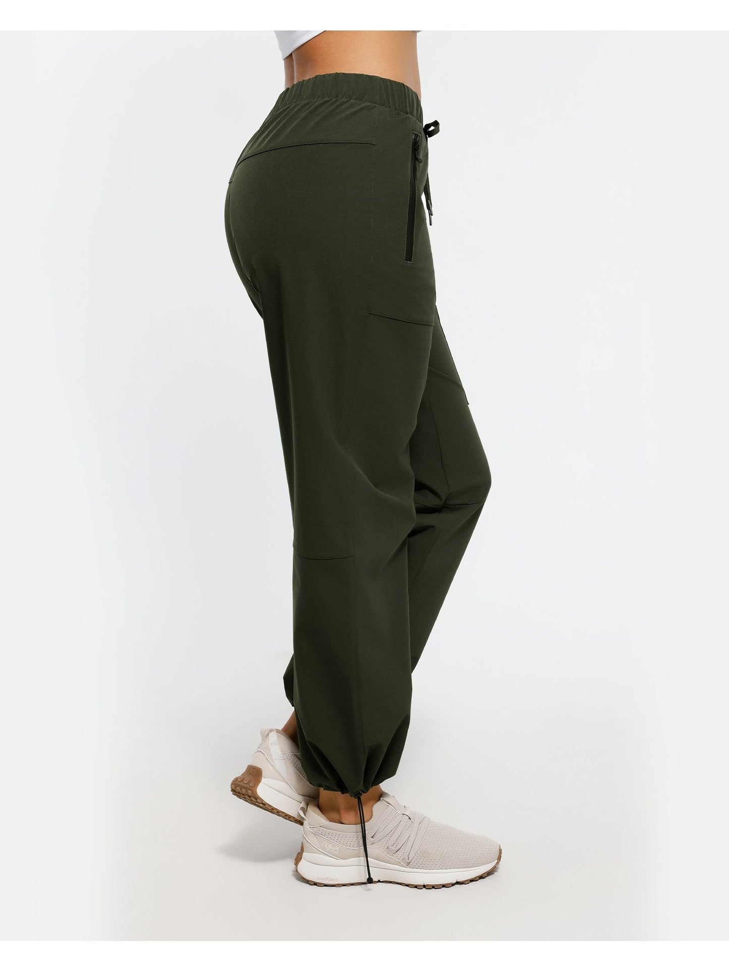 [Three Color To Choose] 1Pc Women's Lightweight Joggers Pants Without Drawstring Running Sweatpants with Pockets for Women Lounge Travel