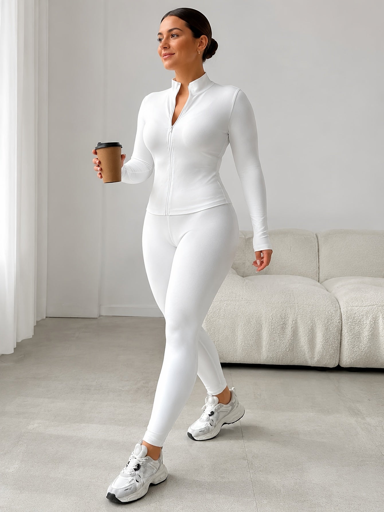Summer Women'S Two-piece Set, Fashionable, Lightweight And Breathable Camouflage Sports Outfit, For Casual Outdoor Wear