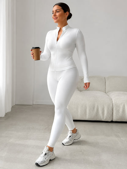 Summer Women'S Two-piece Set, Fashionable, Lightweight And Breathable Camouflage Sports Outfit, For Casual Outdoor Wear