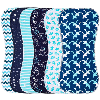Baby Burp Cloth Set - Soft Absorbent Multipack