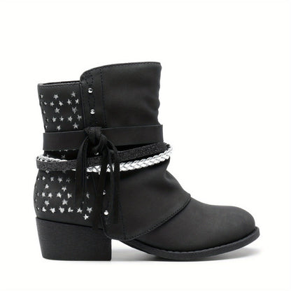 Girls Boots - Non-Slip Sole & Slip-On 735653