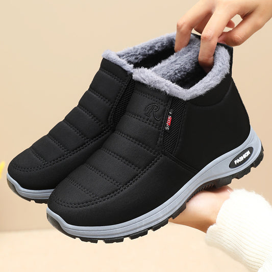 Winter Anti Cold Warm and Plush Snow Boots, Women' S Lightweight and Anti Slip Plush Warm Foot Shoes, Comfortable and Easy to Wear Wear-resistant Casual Shoes, Women Shoes