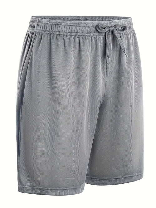 5pcs Men'S Quick-Dry Casual Sports Shorts. 2 Pockets with Drawstring Waist Adjustment. Machine Washable Loose Fit for Men and Women, Gym Shorts, Vibrant Leisure Wear, Elastic Comfort Belt, Durable Athletic Gear, Lightweight Breathable Fabric. Perfect for