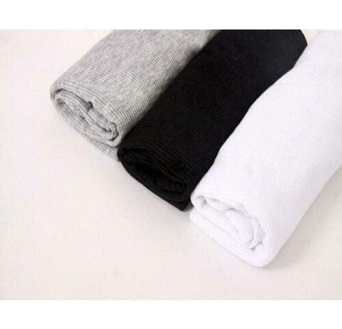 3 Pack Men's 100% Cotton A-Shirts Undershirt Plain Ribbed Tank Top