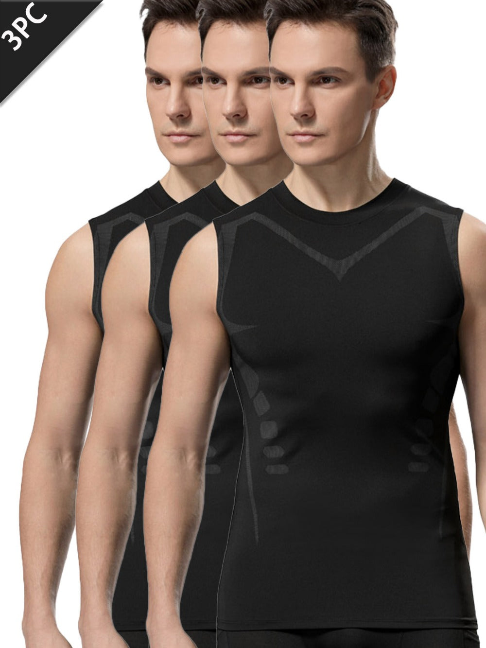 Men's Solid Color Tank Top - Sleeveless 016869