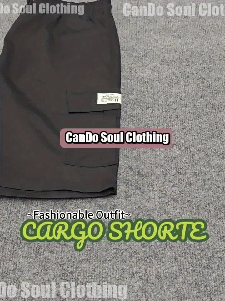 2026 Men's shorts casual loose shorts perfect choice large pocket workwear shorts summer workwear shorts Men's five quarter pants ins trendy straight leg casual five quarter shorts couple basketball pants 4pcs set Match Day Fan Gear Football Apparel for A