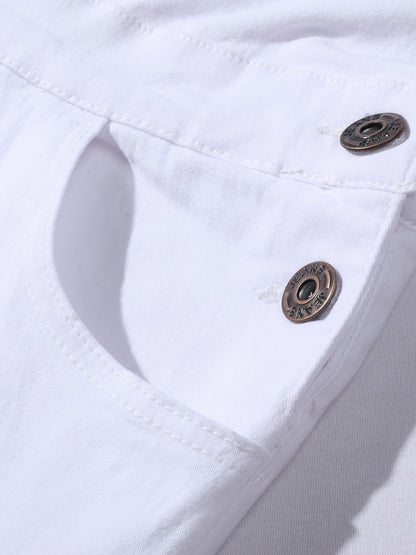 Men's Denim Overalls - Pocket Detail 500005